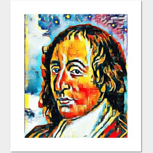 Blaise Pascal Abstract Portrait | Blaise Pascal Artwork 5 Posters and Art